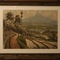 Anton Kustia Widjaja water color of rice terraces