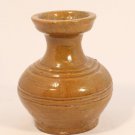 Rare color Han Dynasty Hu Jar with Amber Glaze circa 206 B.C. - A.D. 220