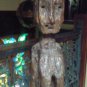 Early Primitive seated female bulul figure early 19th c ( UPS to Pack n ship )