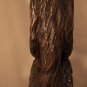 Early Primitive seated female bulul figure early 19th c ( UPS to Pack n ship )