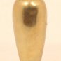 Late Meiji Japanese bronze vase with a raised Iris design