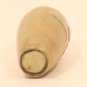 Late Meiji Japanese bronze vase with a raised Iris design