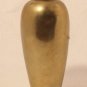 Late Meiji Japanese bronze vase with a raised Iris design