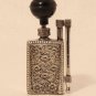 Unique Art Deco cast Silver alloy Pocket water Pipe Possible French