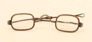 18th- 19th c English or Colonial Brass Spectacles- Glasses