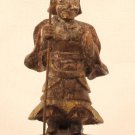 Early Edo wood statue of Bishamonten a Temple guardian