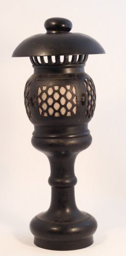19th c Meiji Dynasty Bronze altar Temple Toro - Lantern in Bronze