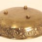 Japanese antique ikebana vase in cast bronze