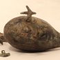 Chinese Warring states style archaistic Bronze Duck pitcher