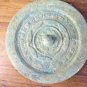 Late western Han Dynasty bronze mirror with inscription