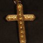 India Polki Diamond and gold cross