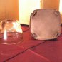 Chinese silver metal opossum lamp