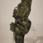 Mayan Pre Columbian Malachite Azurite Standing Figure