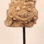 Thailand Haripunjaya 9-13th c Stucco Mara face fragment