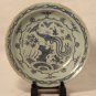 Ming Dynasty blue and white foliate rim charger