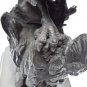 Japanese Meiji Bronze Hawk Okimono on Rockery base signed