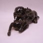 Chinese  porcelain figural sculpted goat censor