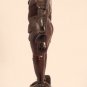 India 19th Rosewood temple doll sculpture of Lakshmi
