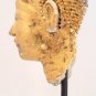 Life size Ayutthaya Stucco and Gold Leaf Buddha Temple head