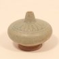 Song Dynasty Longquan glazed spouted jarlett with incised flower