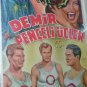 Original lithograph poster Dare Devils of the Red Circle