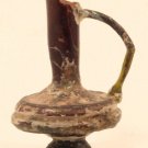 Roman glass multi color pitcher