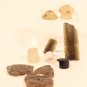 Pre Columbian mix lot Mixtec Mayan quartz obsidian clay