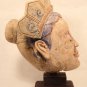 Song - Ming Dynasty Stucco Guanyin head from a life size Temple statue