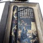 Japanese Chinese Vintage Antique group Lot screen lacquer Peking glass Shunga