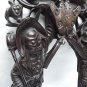 CHINESE ROSEWOOD SILVER WIRE BELL STAND