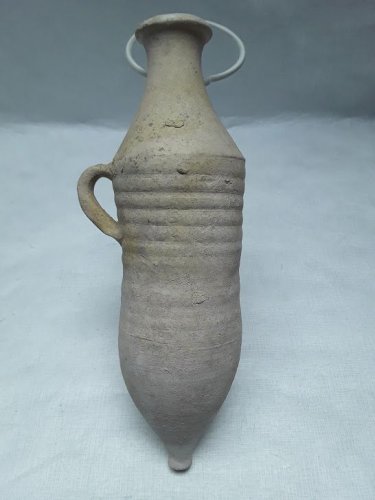 Ancient Cypriot pottery amphora, 800 - 600 BC