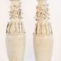 Chinese Song-Sung Dynasty pair of Qingbai glazed funerary urns