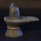 Antique India gray marble Hindu temple lingam - Yoni Sculpture