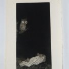 Ben Zion " The Life of A Prophet" Etching XIV "In The Dark"