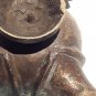 Roman style Bronze oil lamp with chain