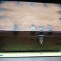 Colonial Teak and Brass Campagne Letter box