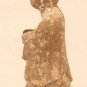 Chinese Han Dynasty 206BC-200AD Terracotta seated Musician