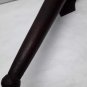 Vintage wood and Iron Gothic pillar candle wall sconce
