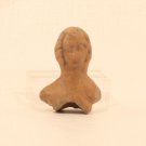 Ancient Greek Tanagra head fragment