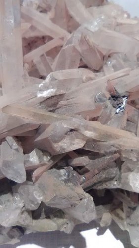 Quartz Crystal and black Tourmaline specimen