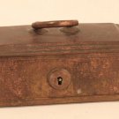 Antique British Colonial Betel nut Brass Box with compartment