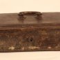 Antique British Colonial Betel nut Brass Box with compartment