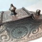 Chased Silver Metal Betel Nut box