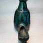 Kushan Islamic turquoise blue glazed oil lamp