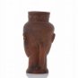 Palm Wine Drinking portrait Cup carved wood