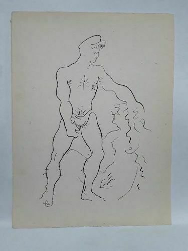 Querelle Limited edition homo erotic graphic by Jean Cocteau #11