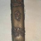 Japanese Meiji Mixed metal Box with faux wood grain
