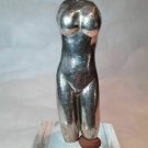Alexander Ney Russian American sculptor "Silver standing Nude"