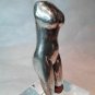 Alexander Ney Russian American sculptor "Silver standing Nude"