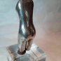 Alexander Ney Russian American sculptor "Silver standing Nude"